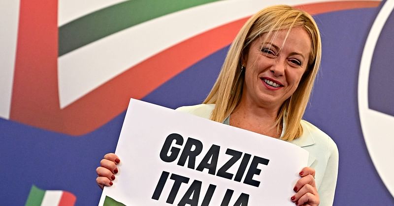 意大利极右翼政党梅洛尼开始棘手的政府谈判