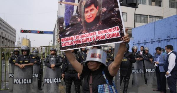 秘鲁总统被国会罢免，在政治危机中因叛乱指控被捕
